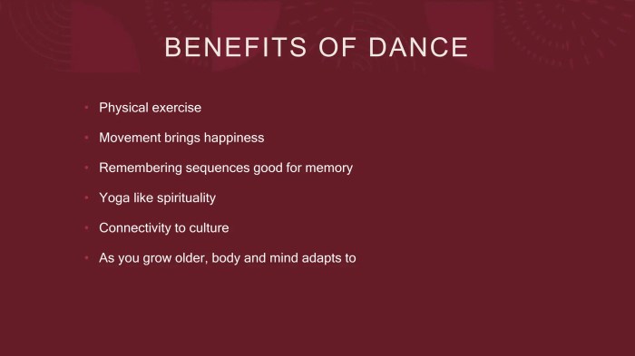 Health and Mental Wellbeing Through Dance | PPTX
